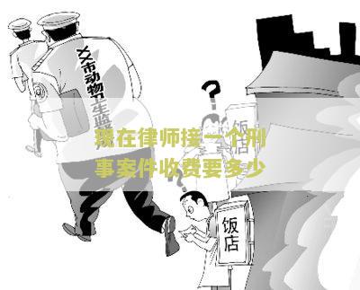 现在律师接一个刑事案件收费要多少钱，律师接刑事案件流程及标准收费