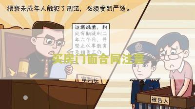 买房门面合同注意哪些细节及内容