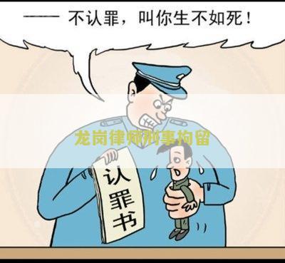 龙岗律师刑事拘留