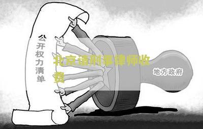 北京请刑事律师收费