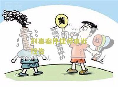 刑事案件律师申诉控告