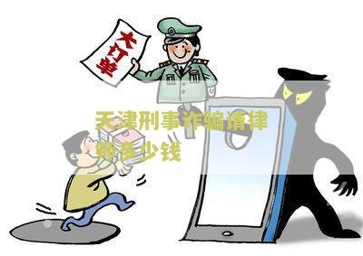 天津刑事诈骗请律师多少钱啊，天津诈骗罪律师