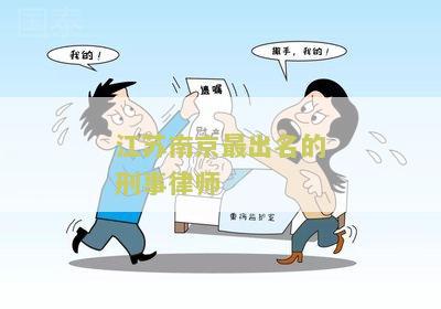 江苏南京最出名的刑事律师