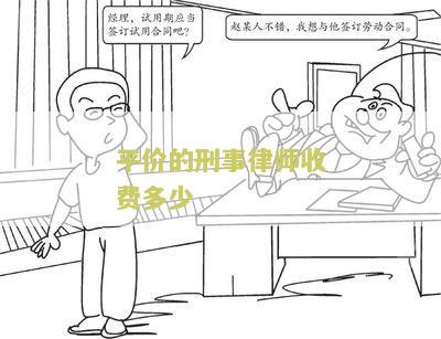 好的刑事律师一般多少钱