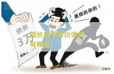 擅长刑事诉讼律师有哪些：如何选择合适的刑事诉讼律师？