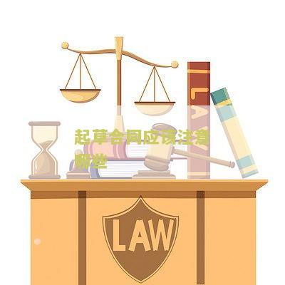 起草合同应该注意哪些 - 用户需求标题