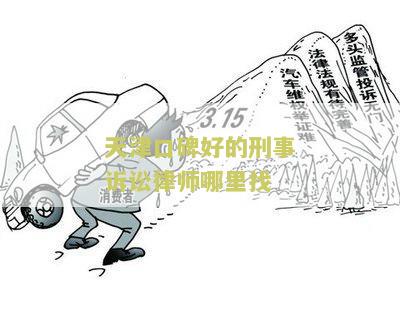 天津口碑好的刑事诉讼律师哪里找
