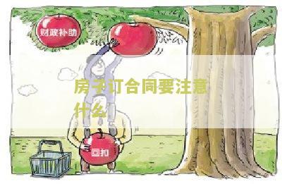 房子订合同要注意什么？重要事和陷阱揭秘！