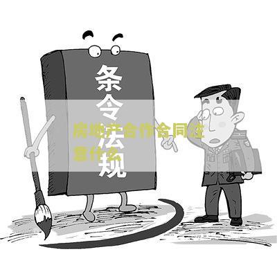 房地产合作合同注意什么？关键点一览