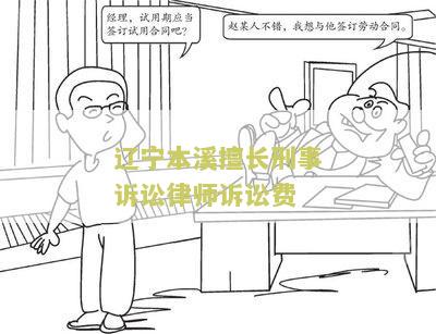 辽本溪擅长刑事诉讼律师诉讼费是多少？完整费用解析！