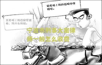 波市刑事大案律师一般怎么收费
