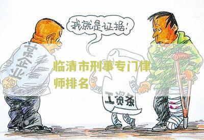 临清市刑事专门律师排名榜