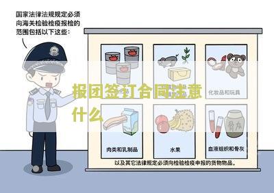 报团签订合同注意什么