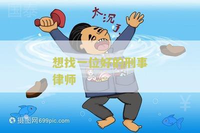 想找一位好的刑事律师，求推荐！