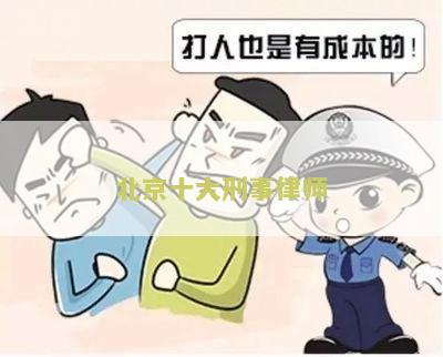 北京十大刑事律师：寻求法律援助的用户需求