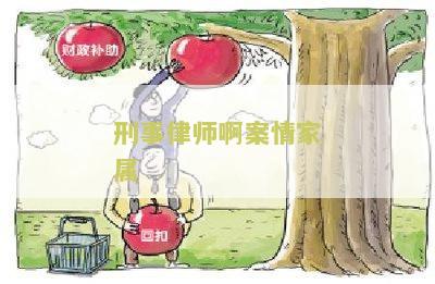 刑事律师啊案情家属
