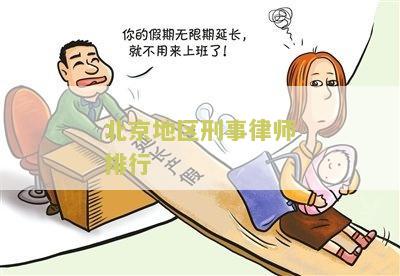 北京地区刑事律师排行榜前十名名单