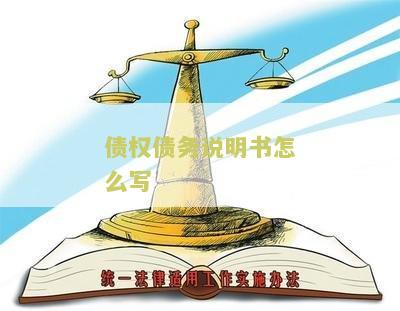 债权债务说明本大全及写作指南