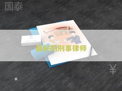 最好的刑事律师是谁，最好的刑事案件律师前十名