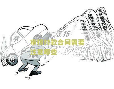 合同付款审核要点及写作指南