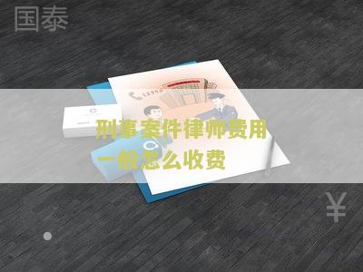 刑事案件律师费用一般怎么收费盗窃