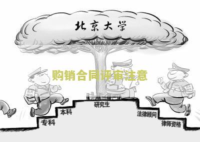 购销合同评审注意