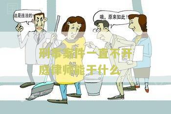 刑事案件一直不开庭律师能干什么
