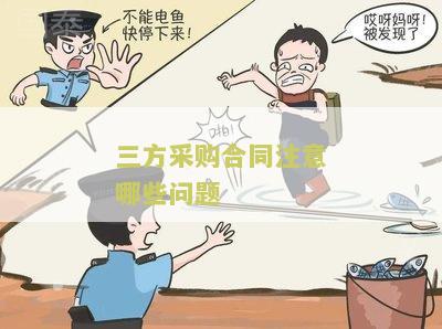 三方采购合同注意哪些问题和建议，怎么写