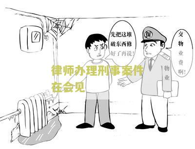 律师办理刑事案件在会见及收集证据过程中的注意事