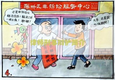 刑事辩护律师个人简介 - 专业辩护律师介绍