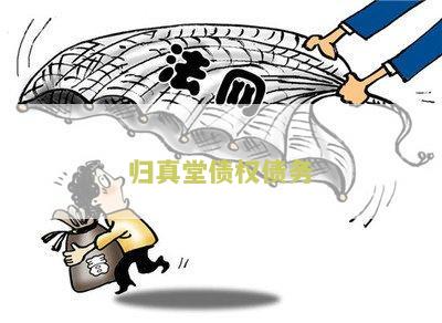 归真堂债权债务纠纷案例分析