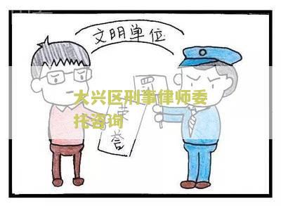 大兴区刑事律师委托咨询