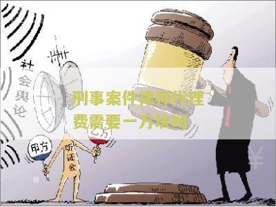 刑事案件律师代理费需要一万块吗