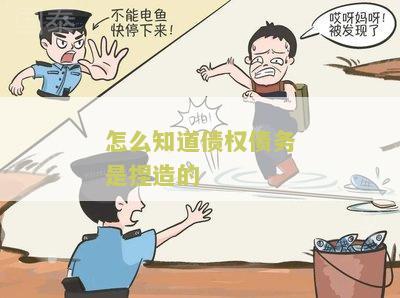 怎么知道债权债务是捏造的