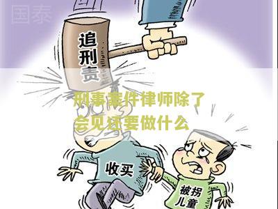 刑事案件律师会见的工作内容有哪些要求和方面？