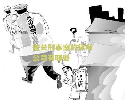 擅长刑事案的律师公司有哪些